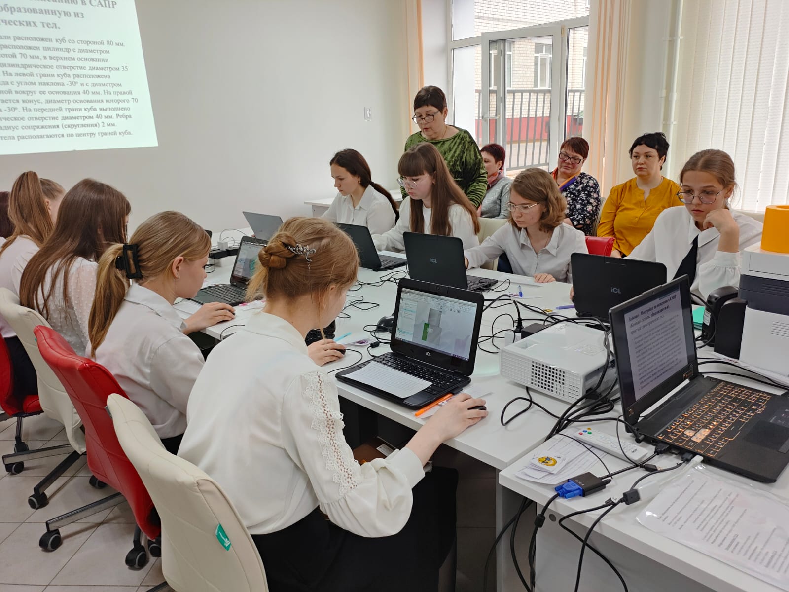 районный семинар, участниками которого,  стали учителя технологии и  представители &amp;quot;Точек роста&amp;quot; района..